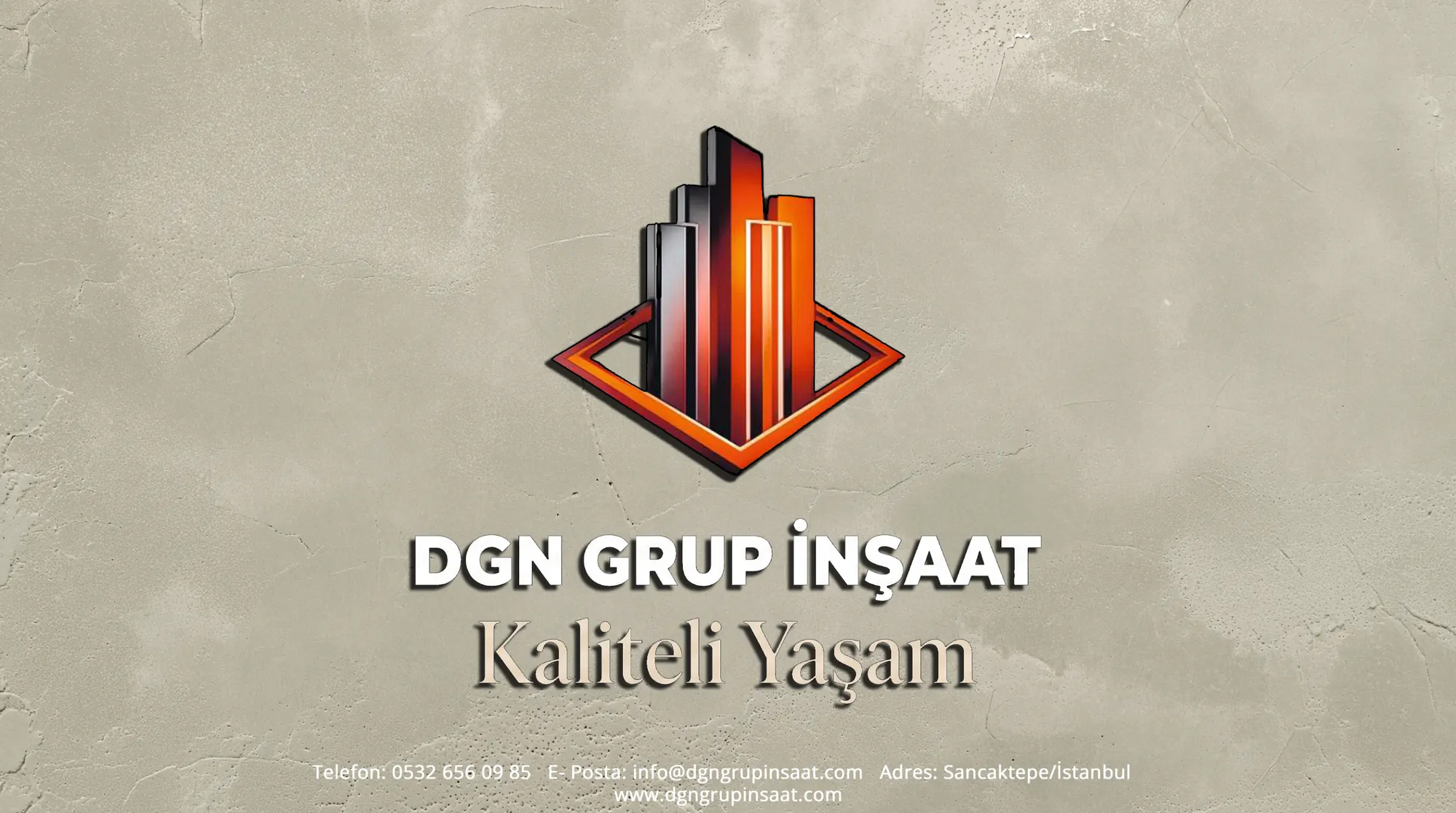 DGN İnşaat — sunum kapağı